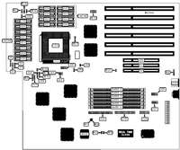 MICRONICS COMPUTERS, INC. &nbsp; M5PE SYSTEM BOARD